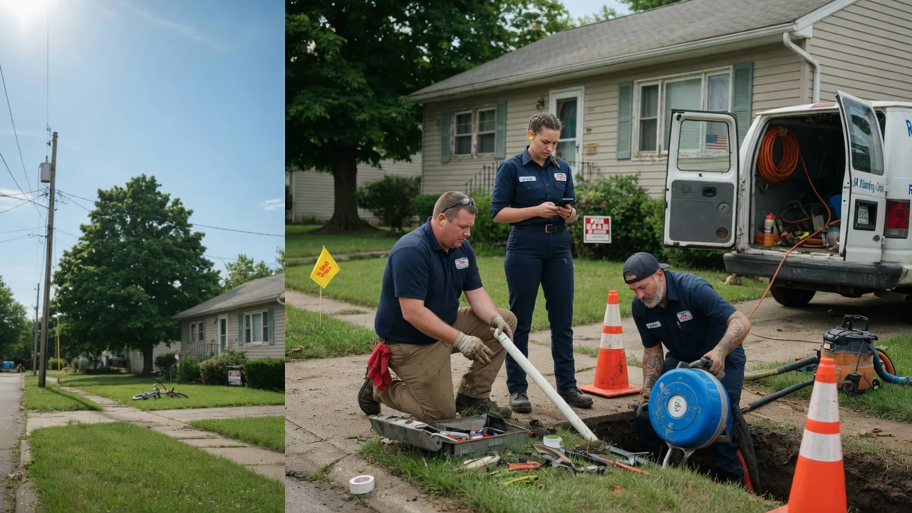 Sewer Line Repair in Worthington, OH near me